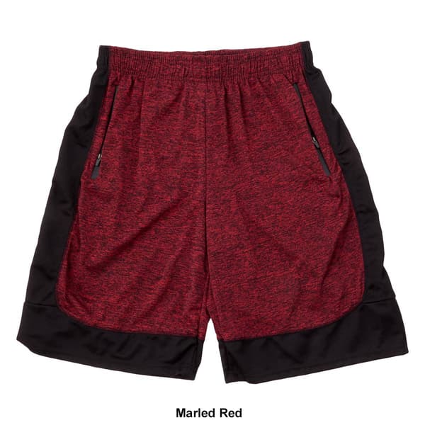 Mens Cougar® Sport Active Marled Shorts With Closed Mesh