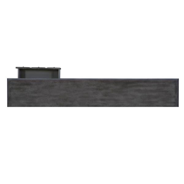 Linon Home Decor Daisy Grey Console Table