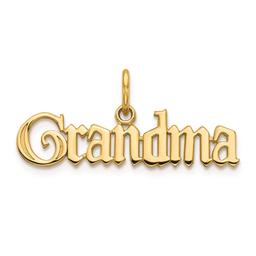Gold Classics(tm) 14kt. Gold GRANDMA Charm