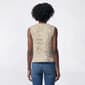 Womens Adrianna Papell Crochet Button Front Sweater Vest - image 2