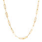 Gold Classics&#8482; 10kt Gold Polished Paperclip Chain Necklace - image 2