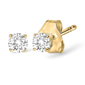 Haus of Brilliance Gold 1ctw. Lab Grown Diamond Stud Earrings - image 2