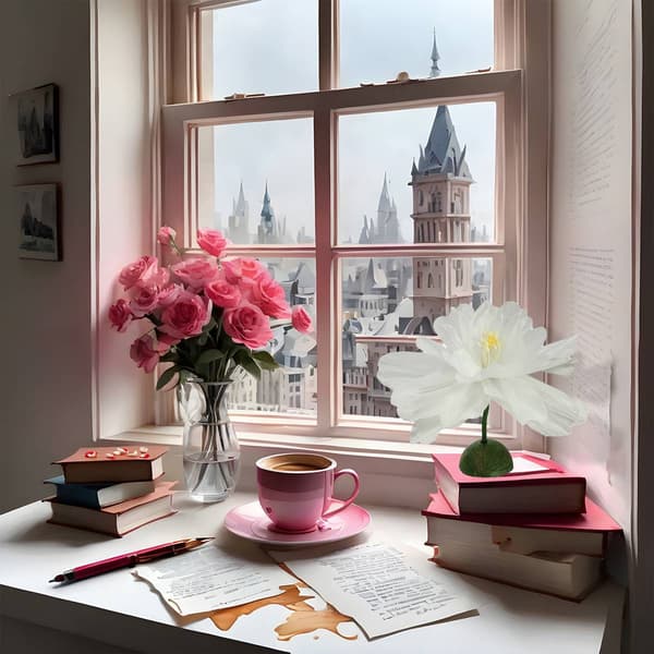 Northlight Seasonal Artificial White Flower Stem