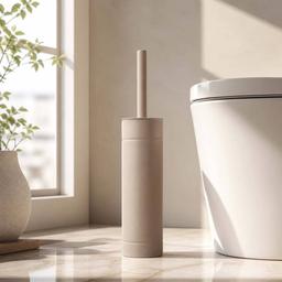 Heavy Slim Toilet Brush - Taupe