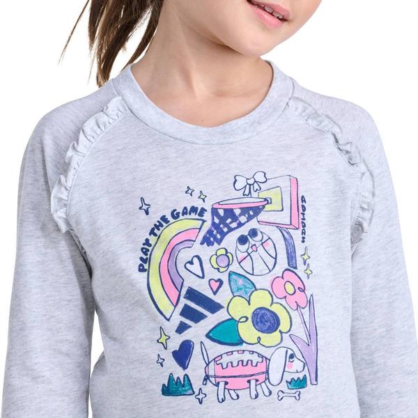 Girls (4-6x) adidas® Ruffle Raglan Tee & Flared Pant Set