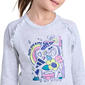 Girls (4-6x) adidas® Ruffle Raglan Tee & Flared Pant Set - image 4
