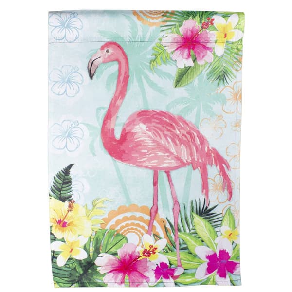 Northlight Seasonal Tropical Flamingo Spring Garden Flag