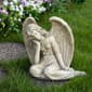 Northlight Seasonal 17in. Graceful Sitting Angel Garden Statue - image 5