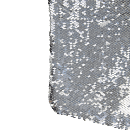 Northlight White & Silver Sequin Christmas Stocking With Cuff