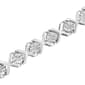 Haus of Brilliance Sterling Silver 1/4ctw. X-Link Bracelet - image 3