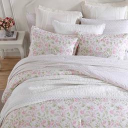 Laura Ashley Morning Gloria Cotton Comforter Set
