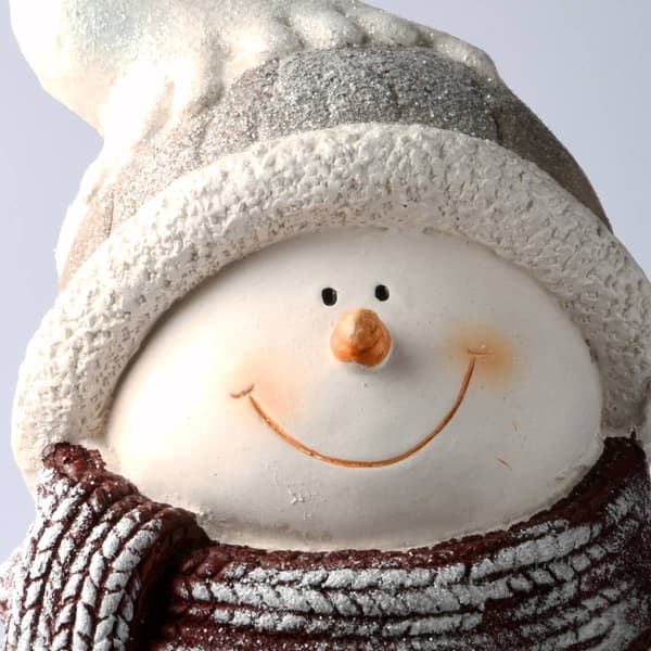 National Tree 21in. Snowman Holding Lantern