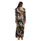 Plus Size 24/7 Comfort Apparel Paisley Wrap Maternity Maxi Dress - image 3
