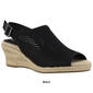 Womens Easy Street Stacy Espadrille Wedge Sandals - image 8