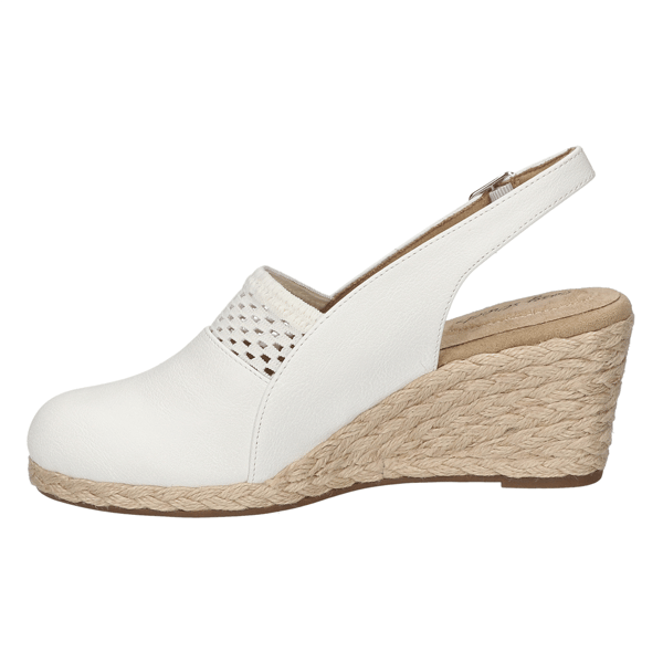 Womens Easy Street Aloha Espadrille Wedges Heels