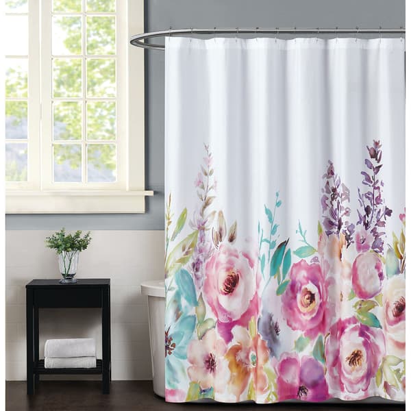 Christian Siriano Spring Flower Shower Curtain - image 
