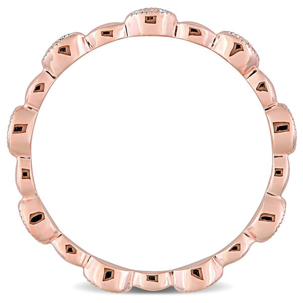 Diamond Classics&#8482; 1/10ctw. Diamond 10kt. Rose Gold Ring