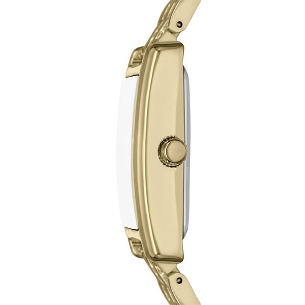 Womens Folio Gold-Tone Watch/Bracelet/Wallet Set - FMDFL2087