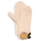 Womens Muk Luks Crochet Flower Mittens - image 2