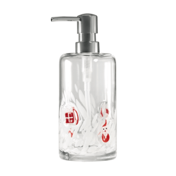 Avanti Santa & Presents Glass Soap & Lotion Dispenser