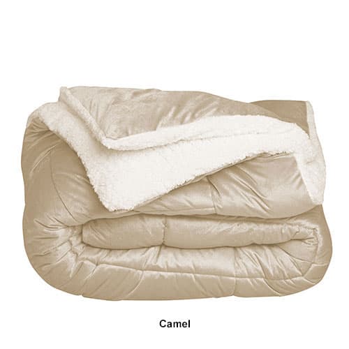 Swift Home Luxurious Sherpa Faux Fur Comforter Set