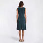 Womens Vivid Aura Sleeveless Chenille Ruffle Hem Shift Dress - image 2