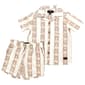 Toddler Boy 7 For All Mankind(R) Striped Top & Shorts Set - Vanilla - image 1