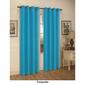 J&V Textiles Faux Silk Grommet Curtain Panels - image 17