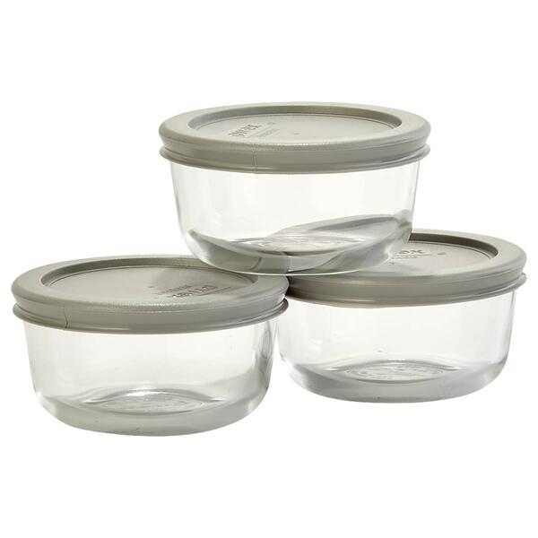 Pyrex&#40;R&#41; 6pc. Round 1-Cup Containers - image 