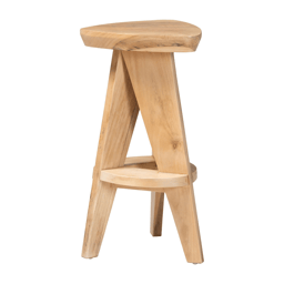 bali & pari Roy Wood Counter Stool