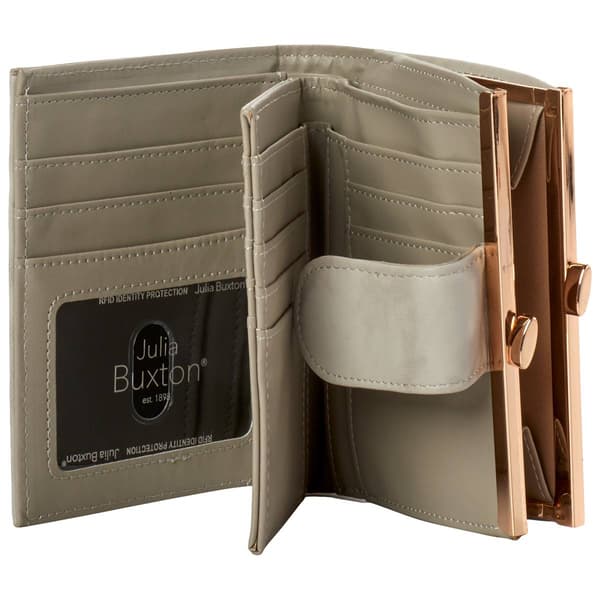 Buxton Double Cardex Grey Wallet