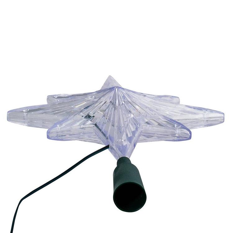 Kurt Adler Polar Star Treetop w/ LED Color-Changing Light