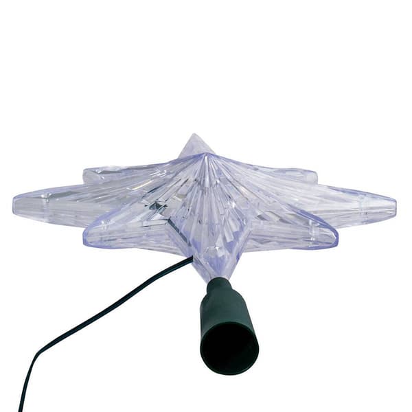 Kurt Adler Polar Star Treetop w/ LED Color-Changing Light