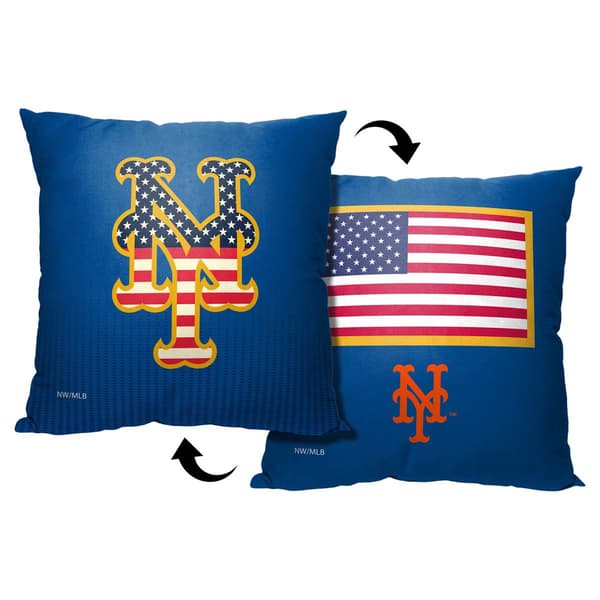 Northwest New York Mets Celebrate Throw Pillow - 18x18