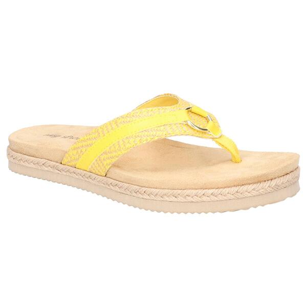 Womens Easy Street Starling Comfort Thong Sandals - image 