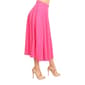 Womens White Mark Flared Midi Skirt with Pockets - image 3