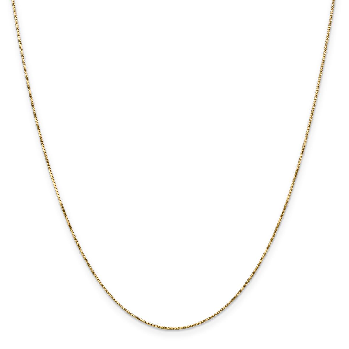 Gold Classics™ 0.65mm. 14kt. Gold Diamond Cut Spiga...