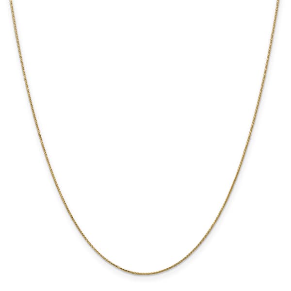 Gold Classics&#40;tm&#41; 0.65mm. 14k Gold Diamond Cut Spiga Necklace - image 