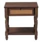 Baxton Studio Roden Transitional Dark Brown Nightstand - image 3