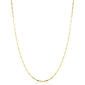 Gold Classics(tm) 14kt. Gold Filled 16in. Star Flat Link Necklace - image 1