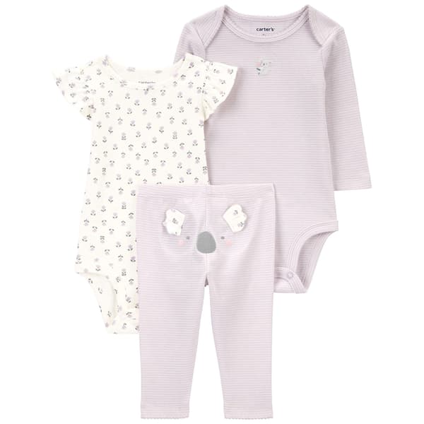 Baby Girl &#40;NB-24M&#41; Carters&#40;R&#41; 3pc. Koala Little Character Set - image 