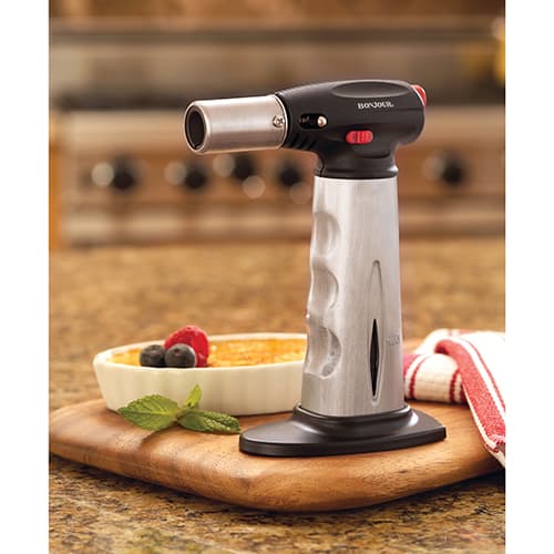 BonJour Chef&#8217;s Tools Cr&#232;me Br&#251;l&#233;e Torch - Aluminum