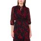 Womens MSK Long Sleeve Tie Neck Chiffon Maxi Dress - image 3