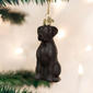 Old World Christmas Black Lab Ornament - image 1