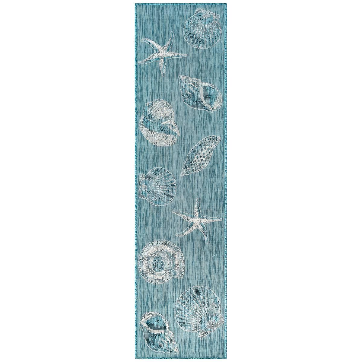 Liora Manne Carmel Shells Indoor/Outdoor Runner