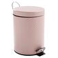 5-Liter Swirl Embossed Trash Can - image 1