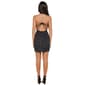 Juniors Crystal Doll Arachnid Shimmer Slip Sheath Dress - image 2