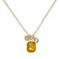November Birthstone Crystal Charm Pendant Necklace - image 2