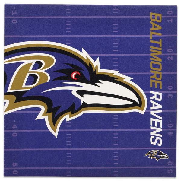 Open Road Ravens Logo Stretched Canvas