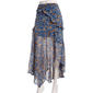 Juniors A. Byer Floral Ruffle Hanky Hem Skirt - image 1